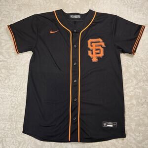 MLB San Francisco Giants Baseball Youth XL (18-20) Nike Team Knitted Jersey